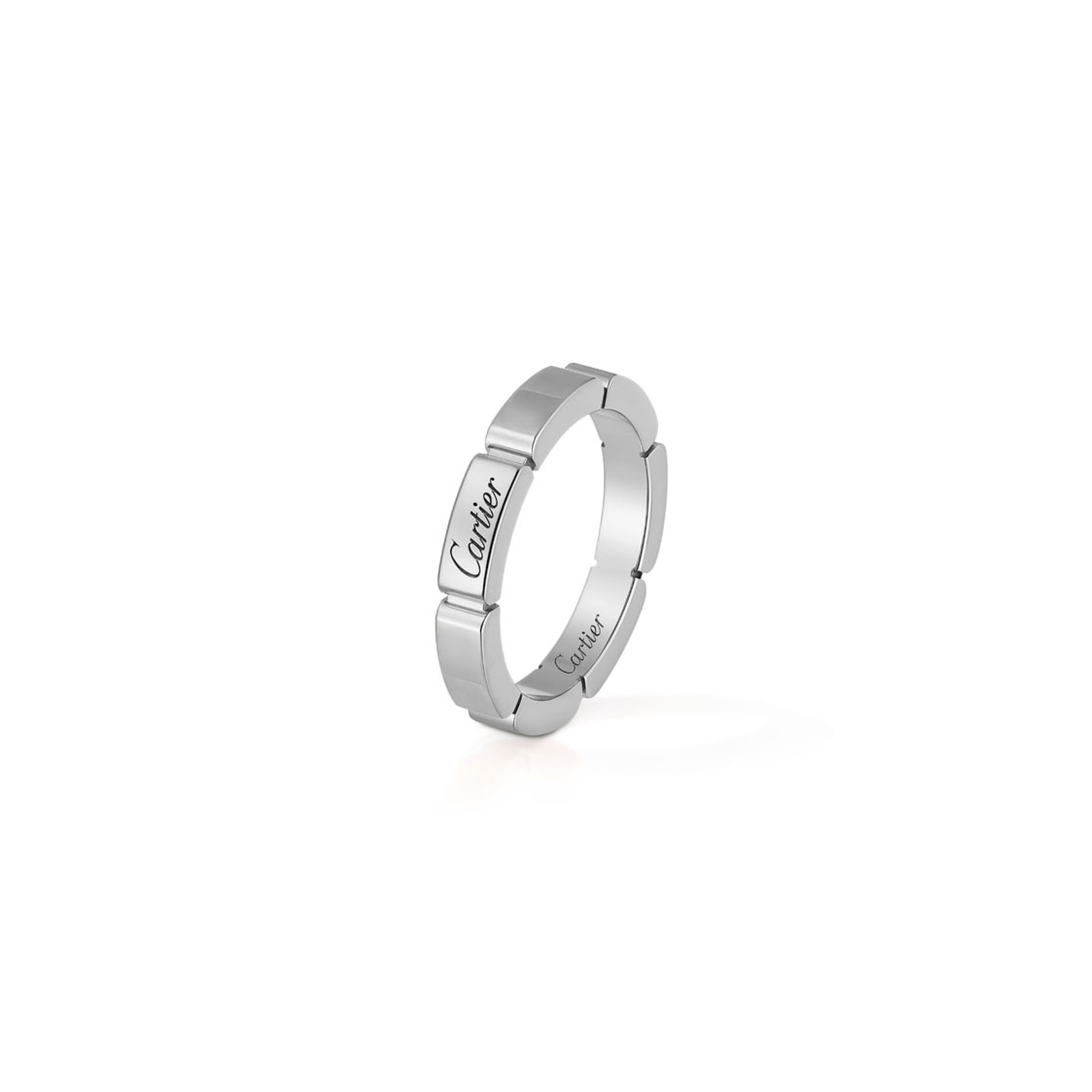 Ca*t1er maillon panthÈre wedding band b4083500